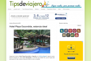 Tips de viajero hotel playa escondida estancia ideal