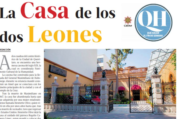 La Casa de los dos Leones