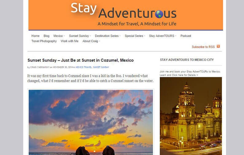 Sunset Sunday – Just Be at Sunset Cozumel, Mexico - Mexico Boutique Hotels