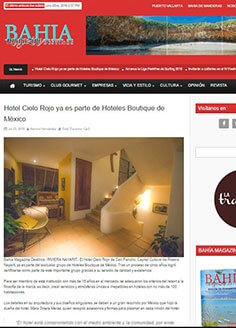 Hotel Cielo Rojo ya es parte de Hoteles Boutique de México